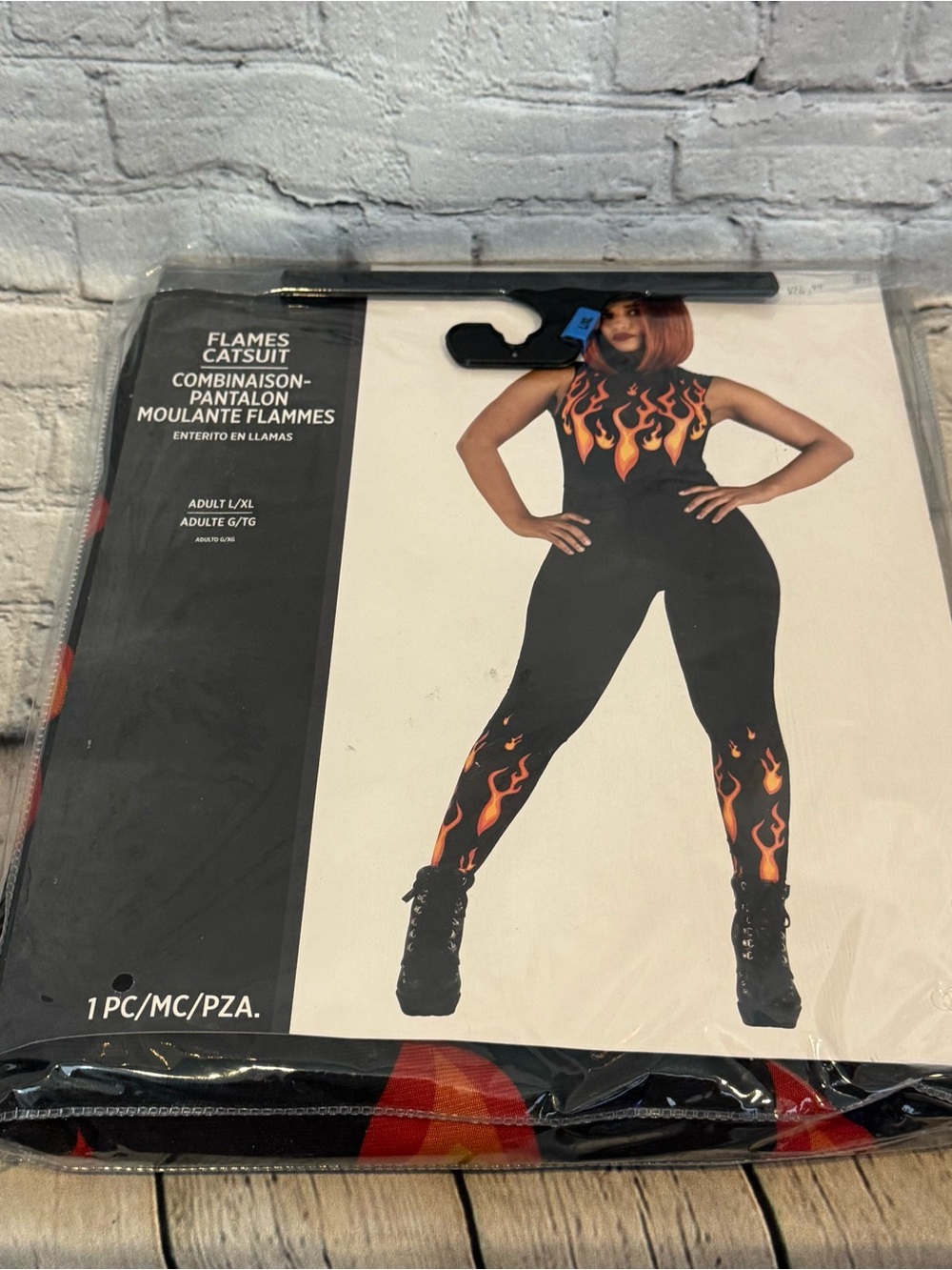 Amscan Flames Catsuit Women’s Halloween Costume